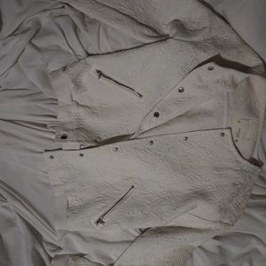 Embroidered bomber jacket